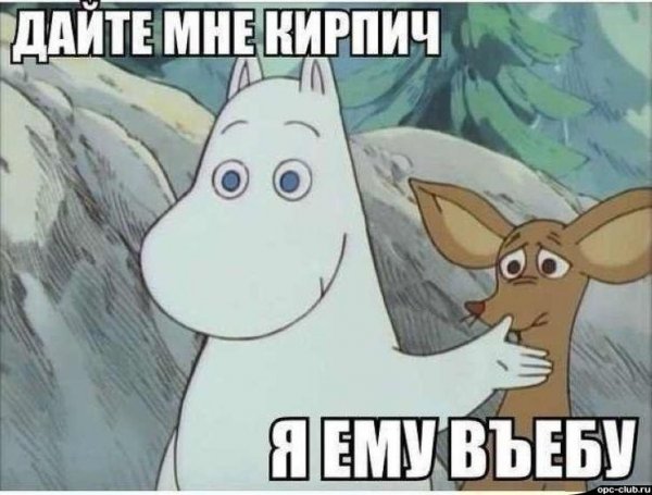 Дайте мне кирпич