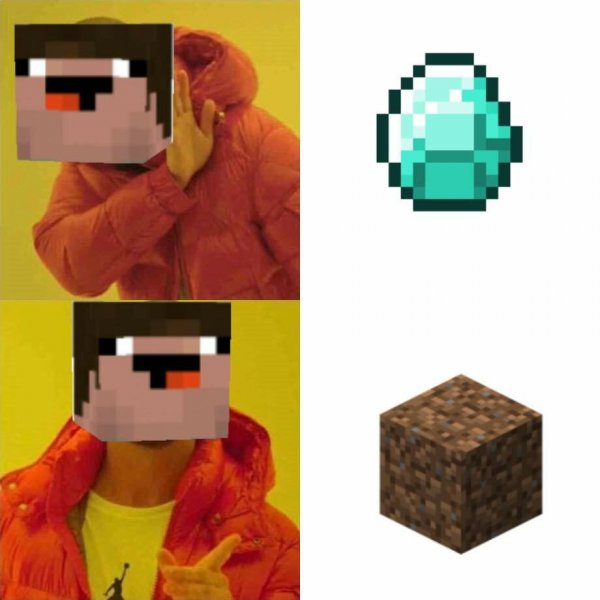 Мемы про майнкрафт