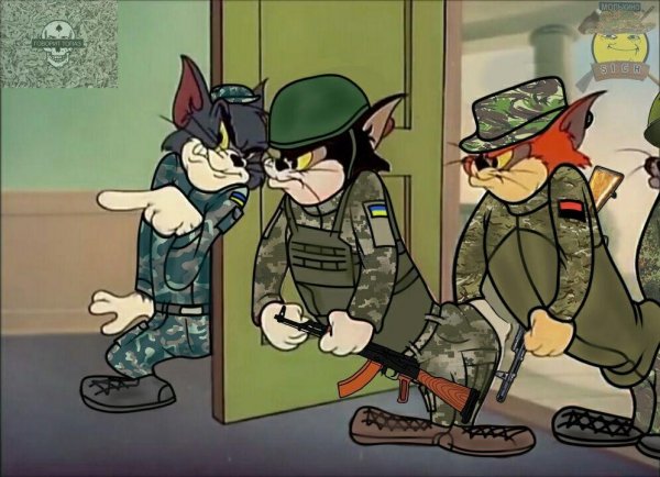 Том и Джерри военный