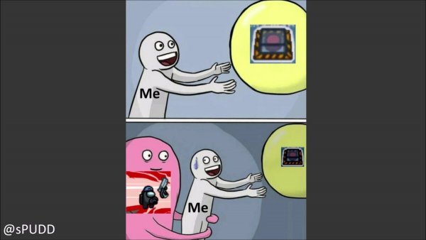 Мемы among us на русском