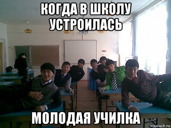 Мемы молодая учительница