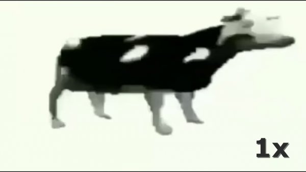 Танцующая корова