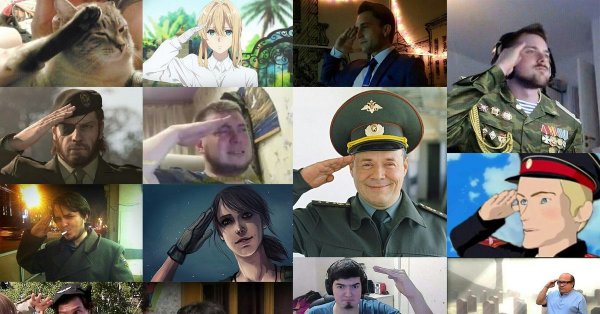Отдать честь Мем