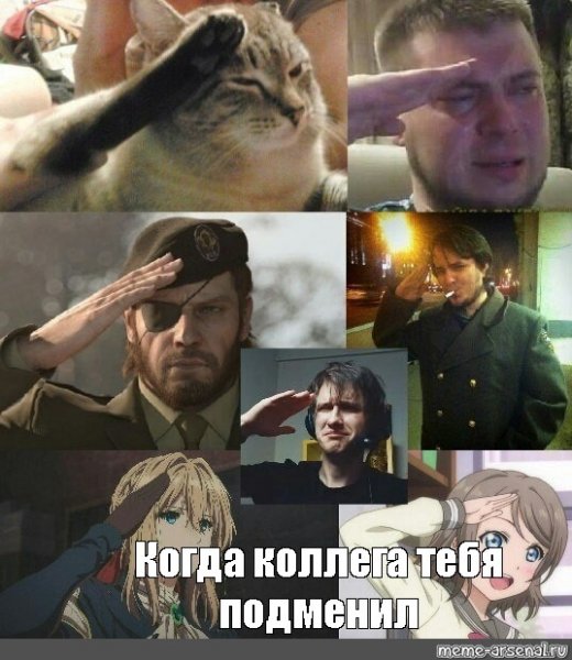 Отдать честь Мем