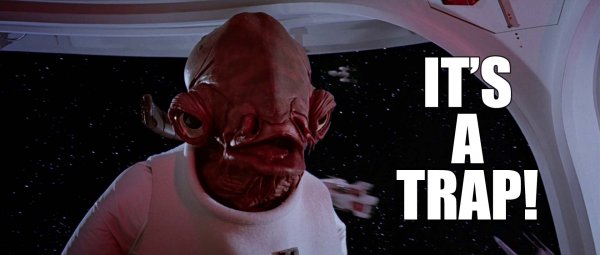 Звездные войны Адмирал Акбар it's a Trap