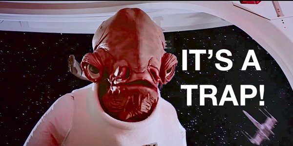 Звездные войны Адмирал Акбар it's a Trap