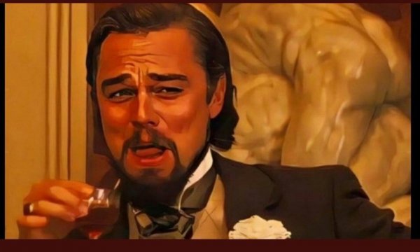 Джанго освобожденный ди Каприо с бокалом