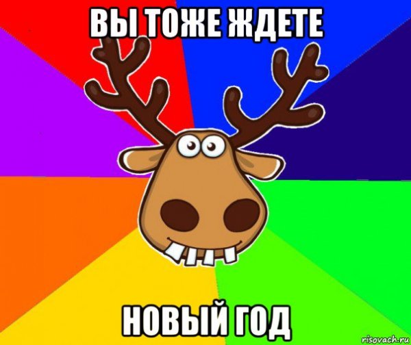 Вы тоже ждете новый год