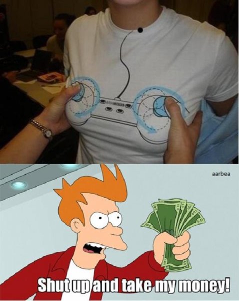 Фрай с деньгами в руках