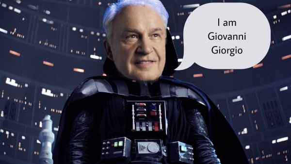 My name is Giovanni Giorgio