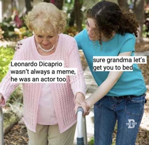Да да бабуля Мем