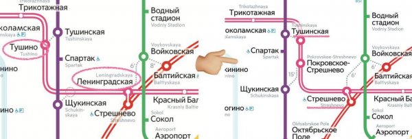Автобусы от метро до метро
