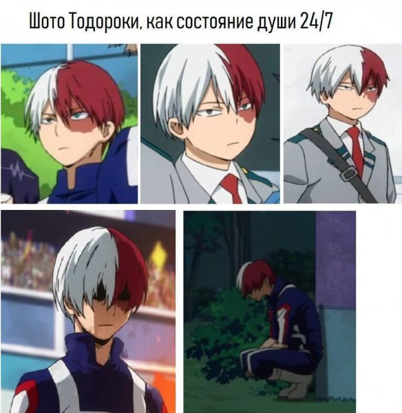 Шото Тодороки и его отец