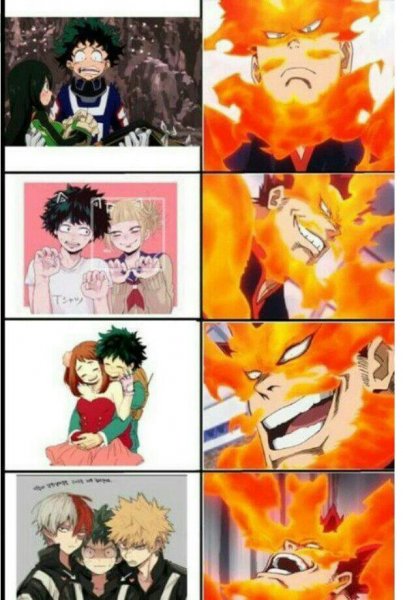 Моя геройская Академия и Наруто комиксы