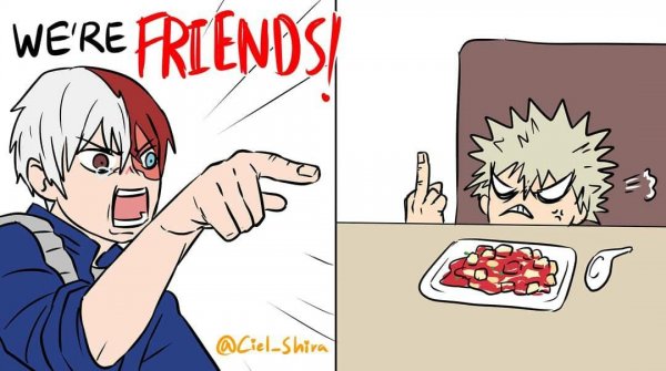 Моя геройская Академия Мем