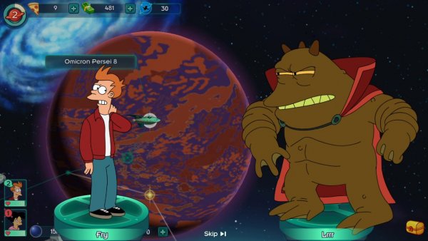 Люр правитель планеты Омикрон Персей 8