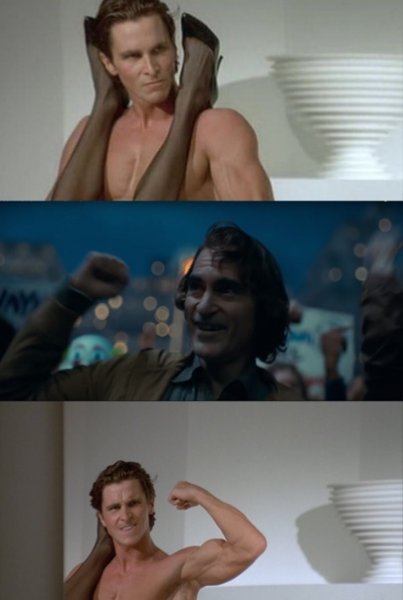 Кристиан Бейл психопат