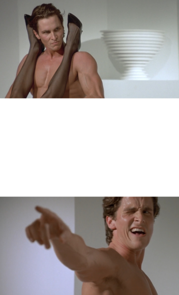 Кристиан Бейл американский психопат