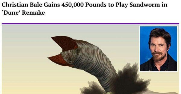 Кристиан Бейл Дюна