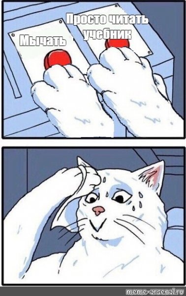 Мем с котейкой