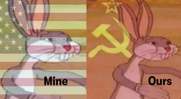 Кролик Банни коммунист