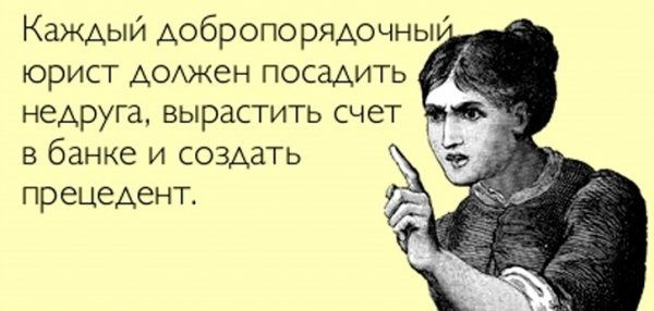 Женщина юрист приколы