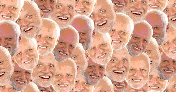 Улыбающийся дед