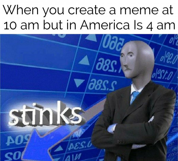 Мем Stonks man