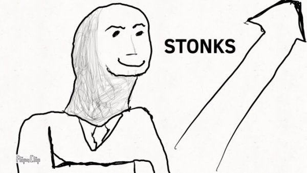 Stonks шаблон
