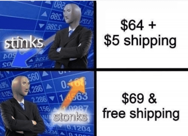 Вложения Мем Stonks
