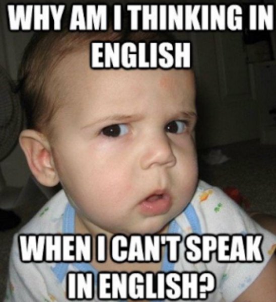 Как я разговариваю на английском