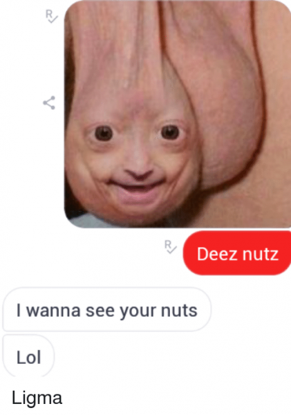 Aldi Deez Nuts meme