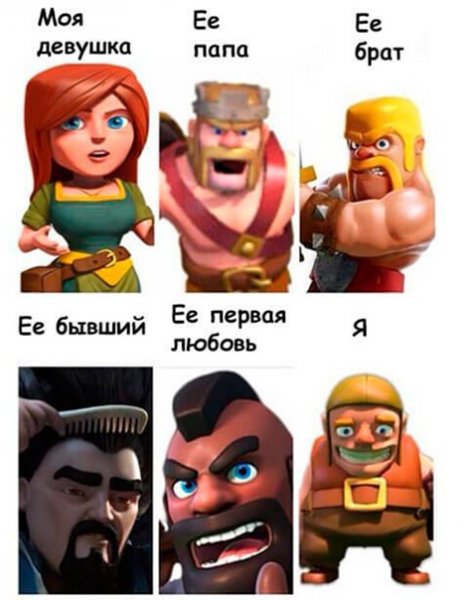 Клан Гремлины клеш рояль Мем