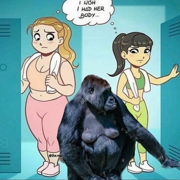 Обезьяна ладно