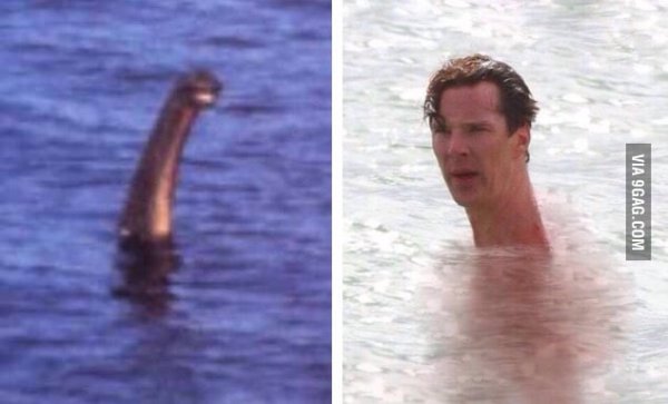 Камбербэтч Лохнесское чудовище