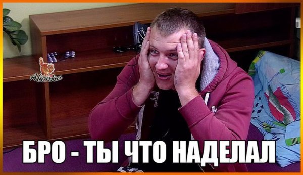 Ты шо наделал