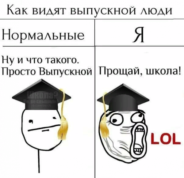 Комиксы про школу