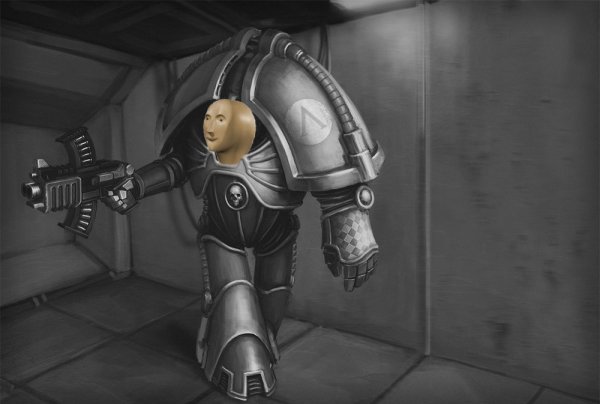 Warhammer 40000 мемы Космодесант