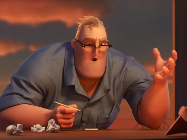 Мем Боб Парр Суперсемейка 2