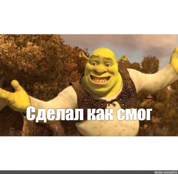 Спасибо за внимание Шрек
