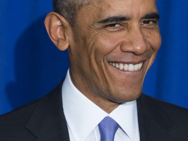 Смех Барак Обама