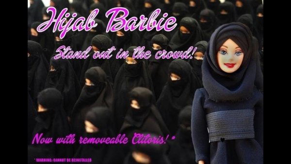 Девушка в хиджабе Мем