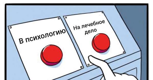 Мем про сложность выбора