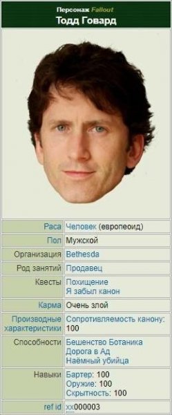 Тодд Говард Слышь