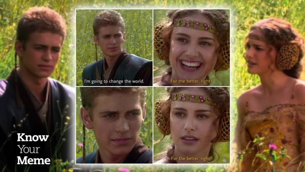 Энакин и Падме на пикнике мемы