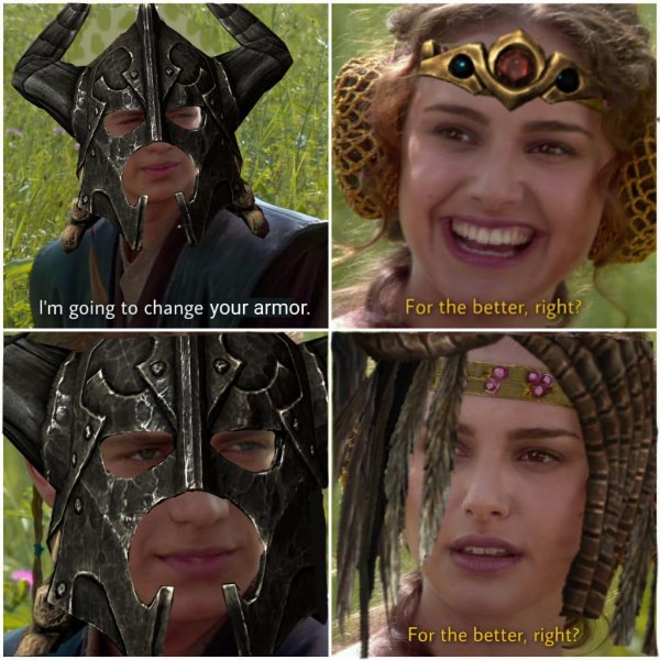 Энакин и Падме Мем