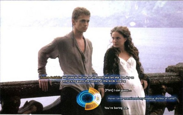 Энакин Скайуокер и Падме Амидала