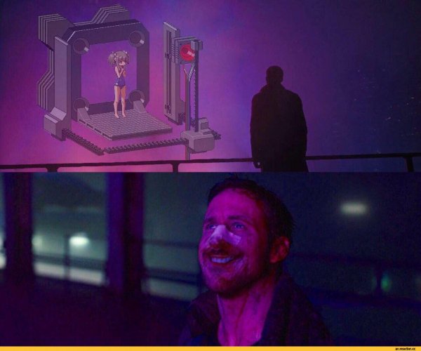Райан Гослинг Бегущий по лезвию 2049 Мем