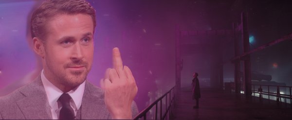 Райан Гослинг Бегущий по лезвию 2049 Мем