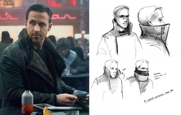 Райан Гослинг киберпанк